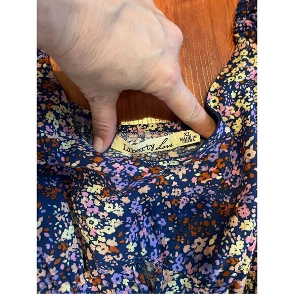 LIBERTY LOVE Floral print Jumpsuit Size XL - Picture 9 of 11